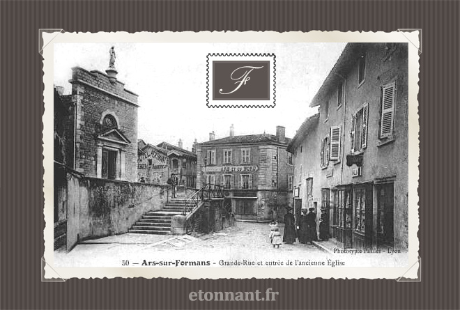 Carte postale ancienne : Ars-sur-Formans