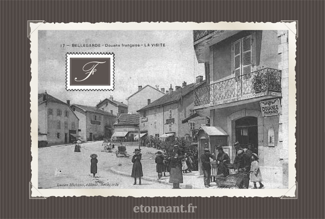 Carte postale ancienne : Bellegarde-sur-Valserine
