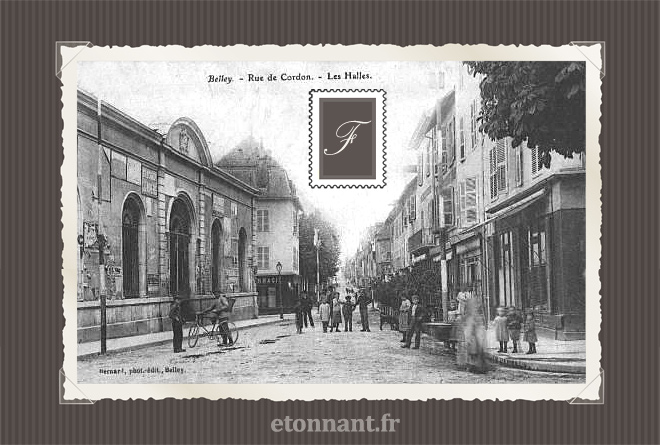 Carte postale ancienne de Belley