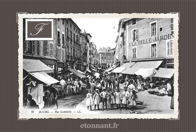 Carte postale ancienne de Bourg-en-Bresse