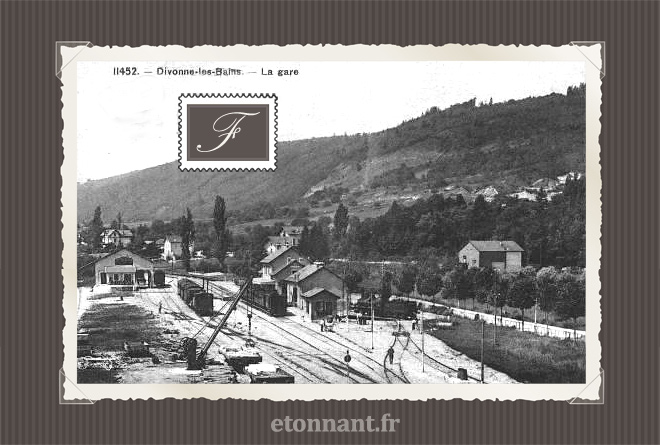 Carte postale ancienne : Divonne-les-Bains