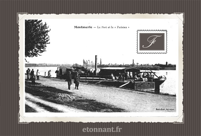 Carte postale ancienne : Montmerle-sur-Saône