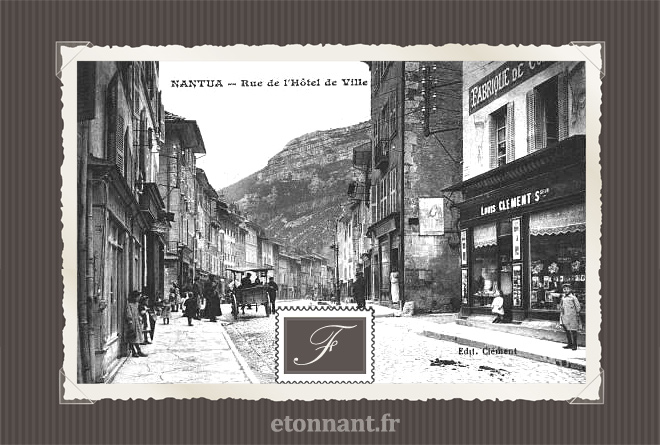 Carte postale ancienne de Nantua (01 Ain)