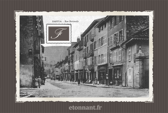 Carte postale ancienne de Nantua (01 Ain)