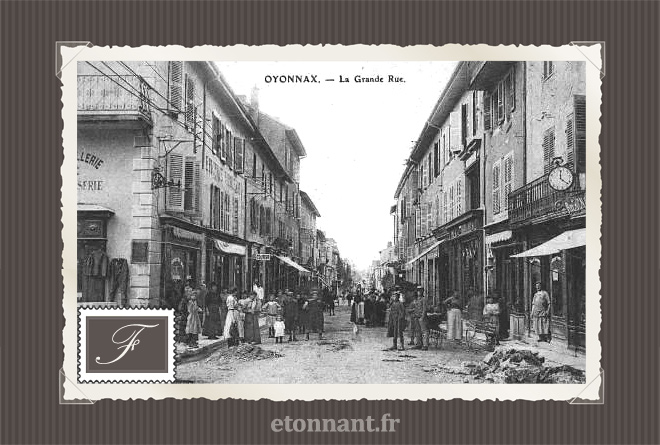 Carte postale ancienne : Oyonnax
