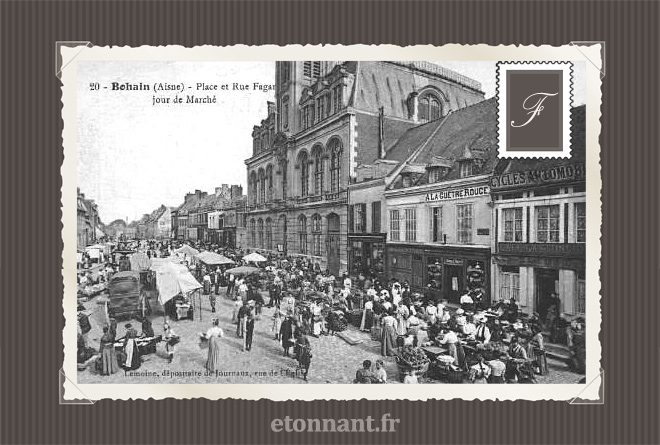 Carte postale ancienne : Bohain-en-Vermandois