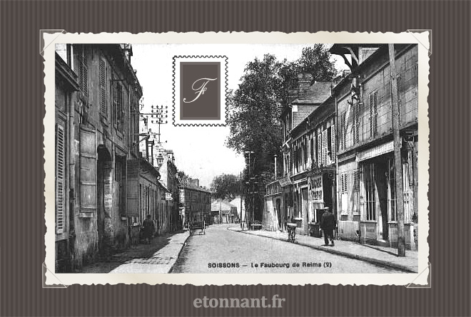 Carte postale ancienne de Soissons