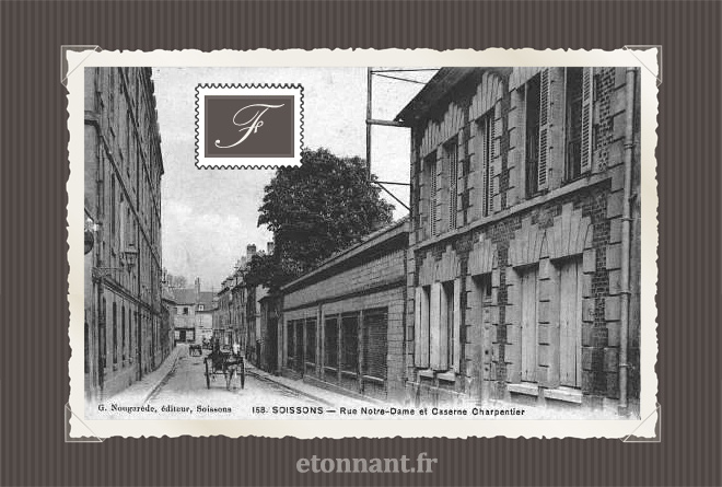 Carte postale ancienne de Soissons