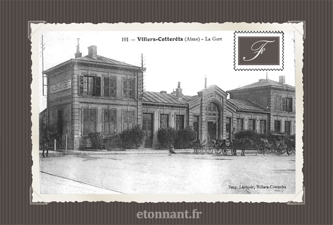 Carte postale ancienne : Villers-Cotterêts