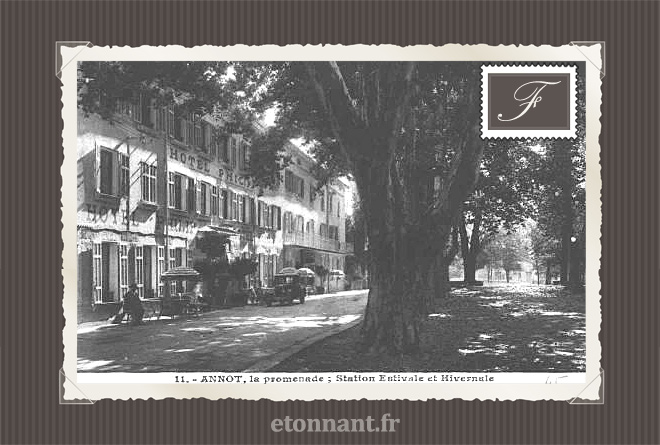 Carte postale ancienne : Annot