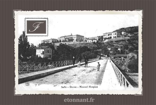 Carte postale ancienne de Digne-les-Bains (04 Alpes de Haute-Provence)