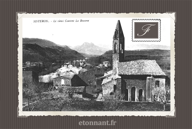 Carte postale ancienne : Sisteron