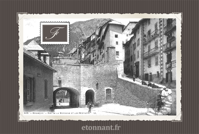 Carte postale ancienne de Briançon (05 Hautes-Alpes)