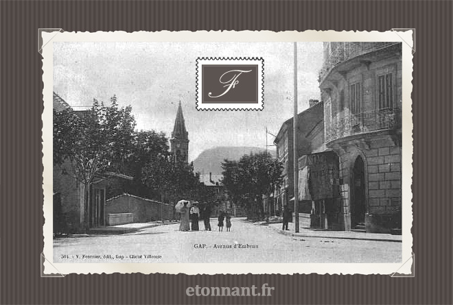 Carte postale ancienne de Gap (05 Hautes-Alpes)