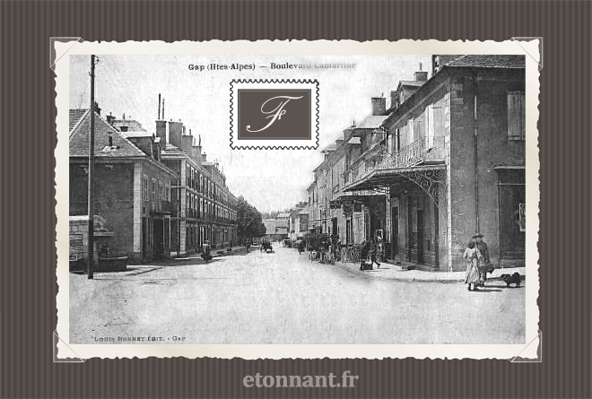 Carte postale ancienne de Gap (05 Hautes-Alpes)