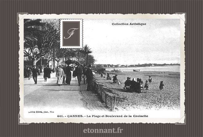 Carte postale ancienne de Cannes (06 Alpes-Maritimes)