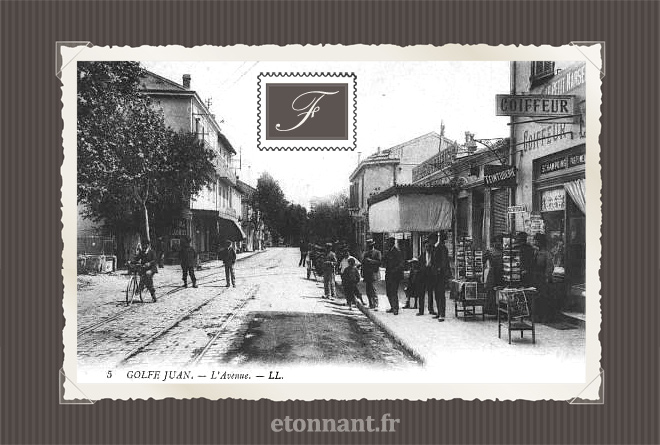 Carte postale ancienne : Juan-les-Pins