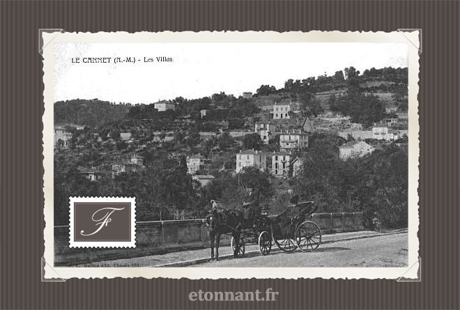 Carte postale ancienne : Le Cannet