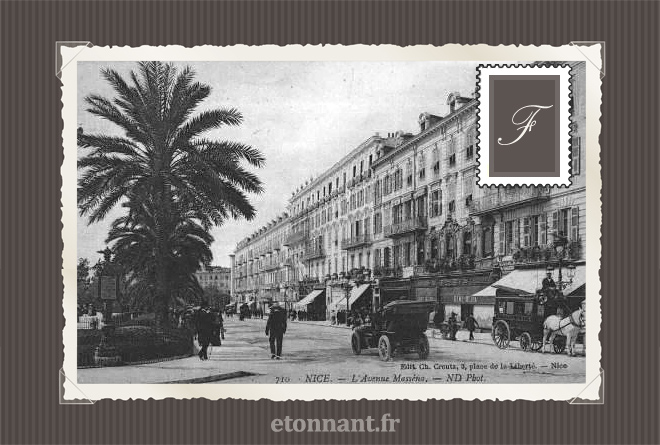 Carte postale ancienne de Nice (06 Alpes-Maritimes)