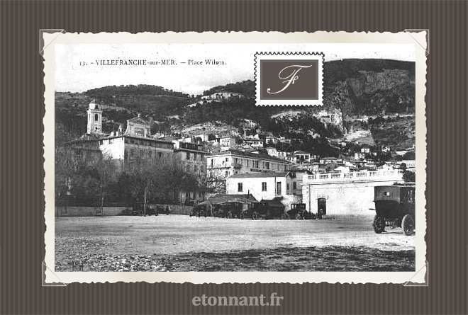 Carte postale ancienne : Villefranche-sur-Mer