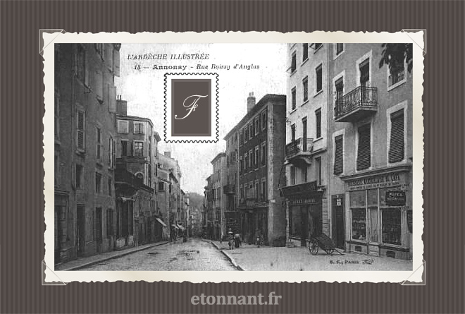 Carte postale ancienne : Annonay