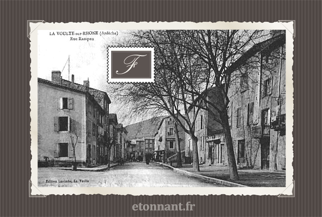 Carte postale ancienne : La Voulte-sur-Rhône