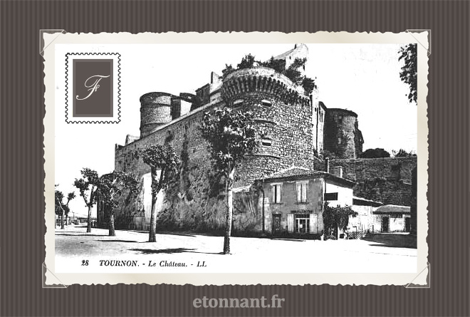 Carte postale ancienne : Tournon-sur-Rhône