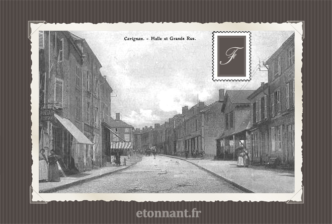 Carte postale ancienne : Carignan