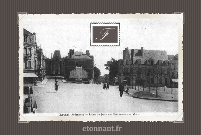 Carte postale ancienne de Rethel (08 Ardennes)