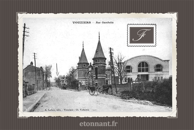 Carte postale ancienne de Vouziers (08 Ardennes)