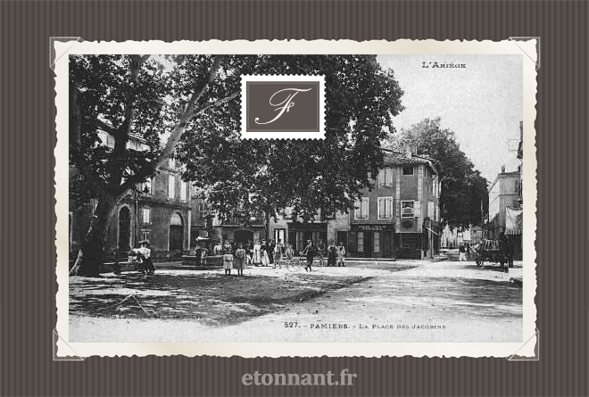 Carte postale ancienne de Pamiers (09 Ariège)