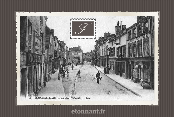 Carte postale ancienne de Bar-sur-Aube (10 Aube)