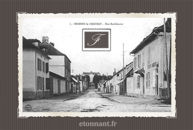 Carte postale ancienne : Brienne-le-Château