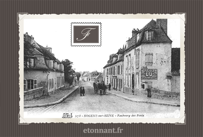 Carte postale ancienne de Nogent-sur-Seine (10 Aube)