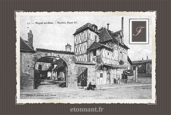 Carte postale ancienne de Nogent-sur-Seine (10 Aube)