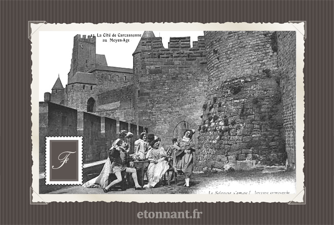 Carte postale ancienne de Carcassonne (11 Aude)