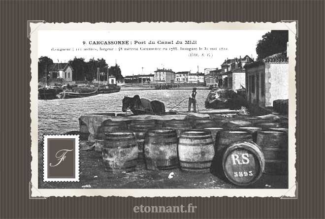 Carte postale ancienne de Carcassonne (11 Aude)