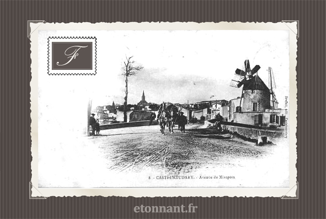 Carte postale ancienne : Castelnaudary