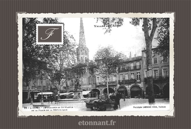 Carte postale ancienne de Limoux (11 Aude)