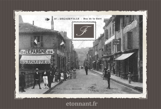 Carte postale ancienne : Decazeville