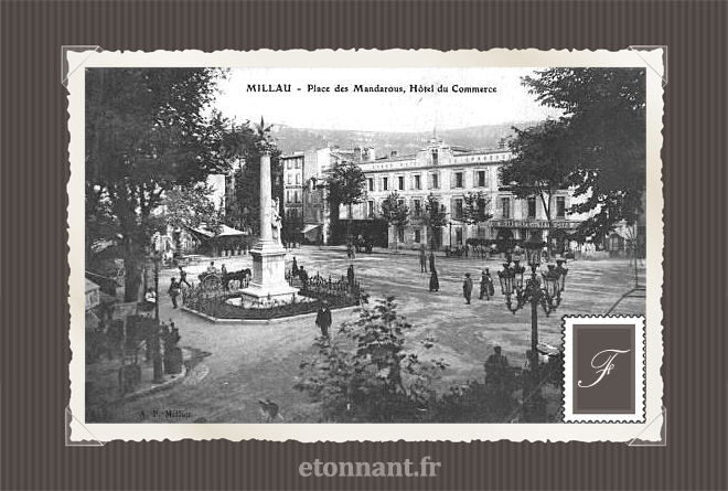 Carte postale ancienne de Millau (12 Aveyron)
