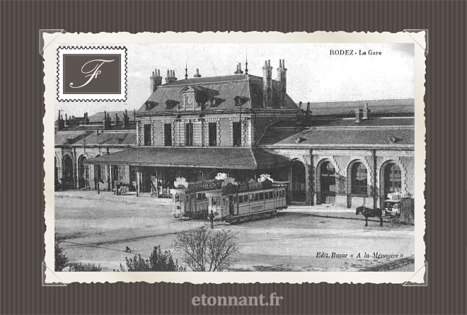 Carte postale ancienne de Rodez (12 Aveyron)