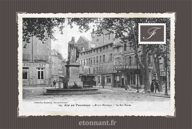 Carte postale ancienne de Aix-en-Provence (13 Bouches du Rhône)