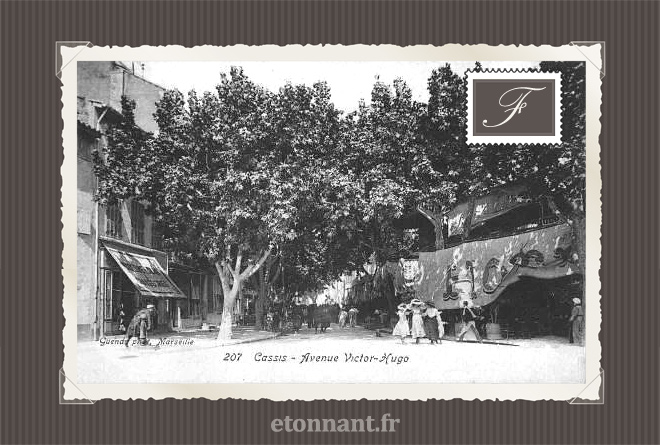 Carte postale ancienne : Cassis