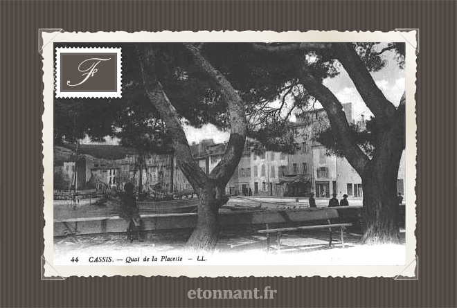 Carte postale ancienne : Cassis