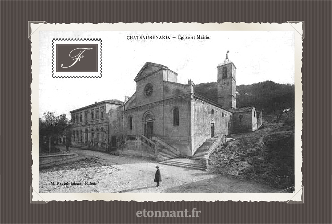 Carte postale ancienne : Châteaurenard