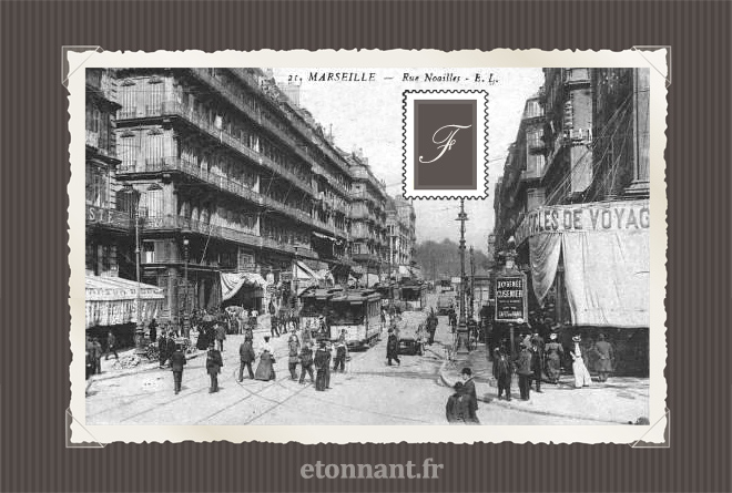 Carte postale ancienne de Marseille (13 Bouches du Rhône)