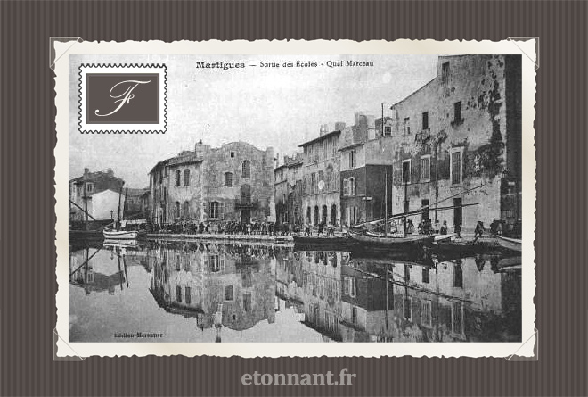 Carte postale ancienne : Martigues