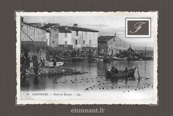 Carte postale ancienne : Martigues