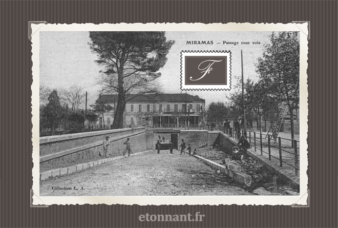 Carte postale ancienne : Miramas